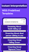 Dream Meaning Interpreter App captura de pantalla 1