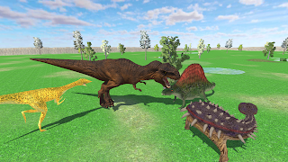 Wild Dinosaur Attack Simulator Affiche