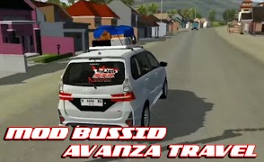 Mod Bussid Mobil Avanza Travel capture d'écran 5