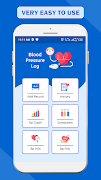 Blood Pressure -BP Tracker Log captura de pantalla 2