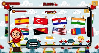 1 Schermata Flags Coloring