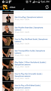 Saxophone lessons اسکرین شاٹ 2