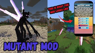 Mutant Mod For Minecraft PE اسکرین شاٹ 5