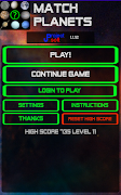Match Planets captura de pantalla 1