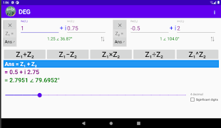 Elementary Complex Number Calc ảnh chụp màn hình 1