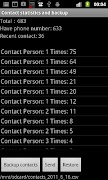 Contacts Backup imagem de tela 1