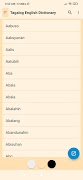 Tagalog Dictionary imagem de tela 1
