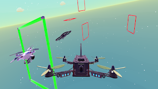Drone Simulation - Space Drone Racing Simulator 3D screenshot 4