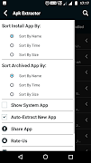 Apk Extractor capture d'écran 3