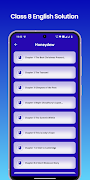 Class 8 English Solution imagem de tela 1