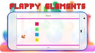 3 Schermata Flappy Elements (Chimica)