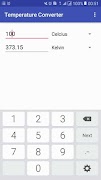 Temperature Converter :Celcius captura de pantalla 2