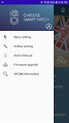 Application to configure Q-Mouse Smart Patch. اسکرین شاٹ 4