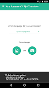 Ace Scanner (OCR) & Translator स्क्रीनशॉट 1
