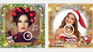Christmas video maker 2026 постер