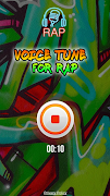 Voice Tune For Rap - Voice Recorder For Singing screenshot 2