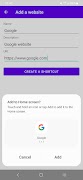 Website Shortcut Maker poster