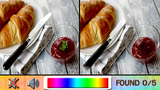 1 Schermata Trova la colazione Differenza