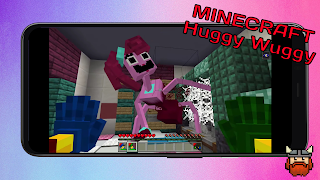 Minecraft Huggy Playtime Mod penulis hantaran