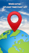GPS Map Timestamp پوسٹر