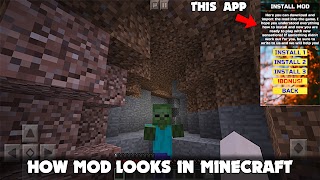 Night Vision Mod Minecraft اسکرین شاٹ 1