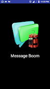 Message Boom الملصق