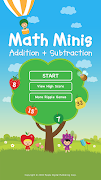 Math Minis – 足し算と引き算 ポスター