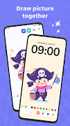 Together - Lockscreen Drawing Screenshot 5