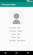 e-Passport NFC reader screenshot 1