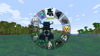 Morph into Mobs: Minecraft Mod الملصق