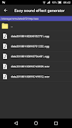 Easy sound effect generator ภาพหน้าจอ 3