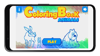 Coloring Book Animals Game imagem de tela 1