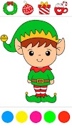 5 Schermata Christmas Coloring Book