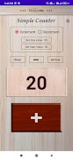 Simple Counter تصوير الشاشة 1