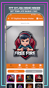 برنامه‌نما FF Stylish Name Maker Nickname عکس از صفحه