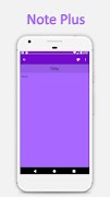 برنامه‌نما Note Plus عکس از صفحه