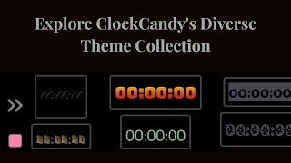 Clock Counter Themes स्क्रीनशॉट 2