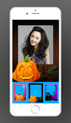 برنامه‌نما Halloween Dp frame عکس از صفحه