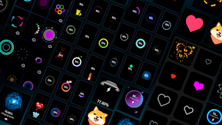 Animation zum Laden des Akkus Plakat