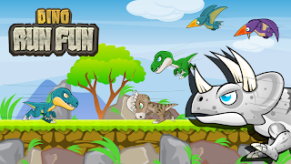 Dino Run Fun постер