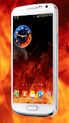 Feuer Uhr-Widget Screenshot 3
