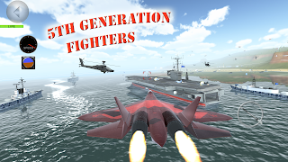 Fighter 3D Multiplayer-激烈的空战 截图 1