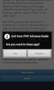 PHP Advance Guide capture d'écran 3