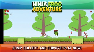 Ninja Frog - Jump Adventure syot layar 5