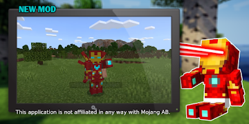 Mod Pahlawan Super Besi Kecil screenshot 7