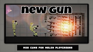 Gun Mod Melon Playground ภาพหน้าจอ 3