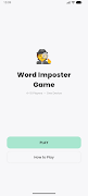 Word Imposter Game poster