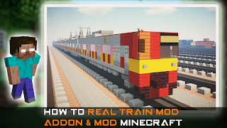 Real Train Mod Addon Plakat