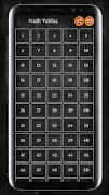 Math Tables Ekran Görüntüsü 1