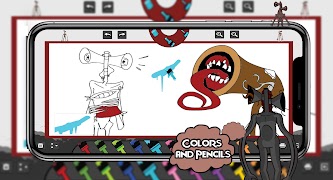 Siren Head Coloring screenshot 7